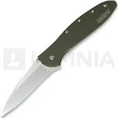 Kershaw Navalha Leek, verde oliva