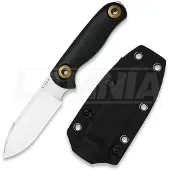 Kizer Cutlery Faca Drop Bear Fix 3 14C28N, Black G-10, Stonewash