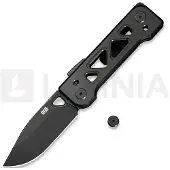 We Knife Tyro, Black/Gold Titanium, Black Stonewash
