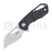 MKM-Maniago Knife Makers Navalha Isonzo M390 Hawkbill, marble carbon fiber