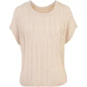 Comma Pullover bege