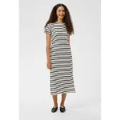 Love Copenhagen Vestido 'Dominika' preto / branco
