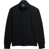 Superdry Suéter Com Meia-zíper Rib