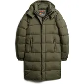 Superdry para homem. M5011759A Casaco verde acolchoado Ripstop (S), Casual, Poliéster, Sustentável