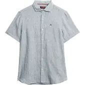 Superdry Camisa De Manga Curta Sd Embroidered Vacation Linen