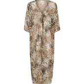 Kaffe Kimono 'KASea' cappuccino / preto / offwhite