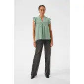 Kaffe Blusa 'Carrie' jade