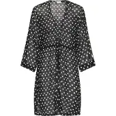 Kaffe Kimono 'KASea' navy / branco