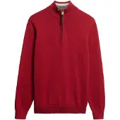 Superdry Suéter Com Meia-zíper Essentials
