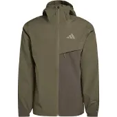 Adidas - Vestuário caminhada - Multi 2L Rain Jkt M Olive Strata para Homem - Tamanho M - Caqui