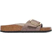 Birkenstock Sapato aberto 'Madrid' castanho / ouro