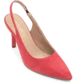 Rylko Sapatos abertos atrás vermelho