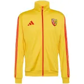 Adidas Casaco de treino 'RC Lens DNA' caril / vermelho