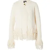 Vero Moda Casaco de malha 'VMSUNNY' bege