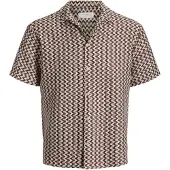 Jack & Jones Camisa De Manga Curta Montauk Crochet