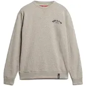 Superdry para homem. M2014305A Camisola gráfica Merchant cinzenta (XXL), Casual, Cinza, Algodão
