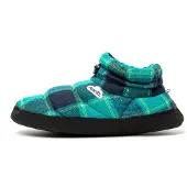 Nuvola Nuvola. Pantufa 'Boot Home Scotland' turquesa