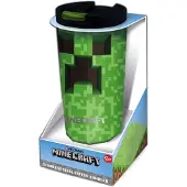 Stor Garrafa Térmica Aço Inoxidável Minecraft 425ml