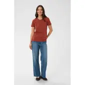 Kaffe Camisa 'KAMarin' castanho escuro