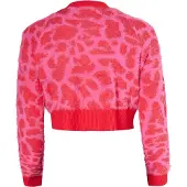 Mymo Casaco de malha rosa claro / vermelho