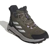 Adidas Botas 'Anylander Mid Hiking' oliveira / preto / branco