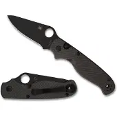 Spyderco Navalha ButtonUp Carbon Fiber, preto