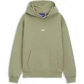HUGO Sweatshirt 'Nazardo' menta / branco