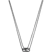 Emporio Armani Black da uomo Collana con crystals EGS3172001