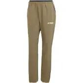 Adidas Calças outdoor 'Lifeflex' oliveira / preto / branco