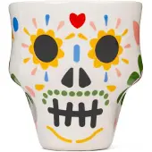 Kikkerland Xícara Sugar Skull Shot-2 X 2.25 Inches