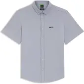 BOSS Camisa De Manga Curta Motion 10263169 Green