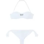 EA7 para mulher. 7W000319_AF20663 Biquíni Silhueta branco (S), Beachwear, Poliamida