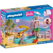 Playmobil Jogo De Construção X Barbie Water Park 146 Peças