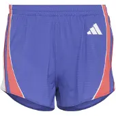 Adidas Calças de desporto 'Adizero Archive' azul-violeta / coral / branco
