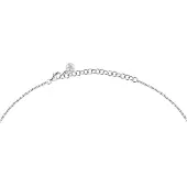 Morellato Delicate silver Collana Heart con zircons Nobile SAZK02