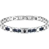 Maserati Modern steel Bracciale da uomo Iconic JM225AVD87