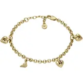 Emporio Armani Beautiful gold-plated Bracciale with pendants EGS3268710