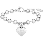 Lacoste Bracciale Sfere In Acciaio Love My Croc 2040505 — Bracciale