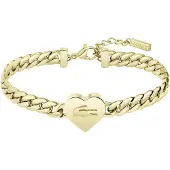 Lacoste Bracciale Placcato Oro Love My Croc 2040464 — Bracciale