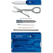 Victorinox SwissCard Classic azul transparente 0.7122.T2