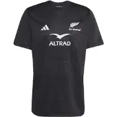 Adidas Camisa funcionais 'All Blacks Supporter' preto / branco
