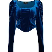 Faina Camisa azul real