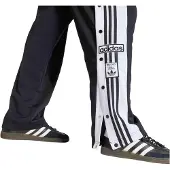 Adidas Originals Calças 'Adibreak' preto / branco
