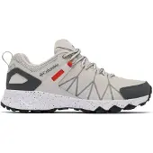 Columbia Sapato baixo 'Peakfreak II' pedra / cinzento claro / vermelho vivo