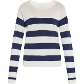 Usha Pullover marinho / branco