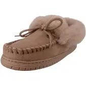 Warmbat Pantufa 'Kampi' bege escuro