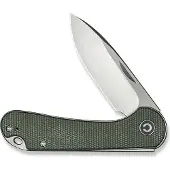 CIVIVI Elementum Slip Joint C18062AJ-2 Satin, Green Micarta, navalha slipjoint