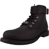 Harley Davidson Botas com atacadores preto