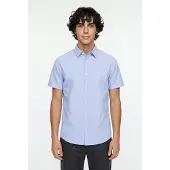 Jack & Jones Camisa De Manga Curta Chad Oxford Stripe
