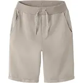 Name it Calças 'NKMVermo' taupe / branco